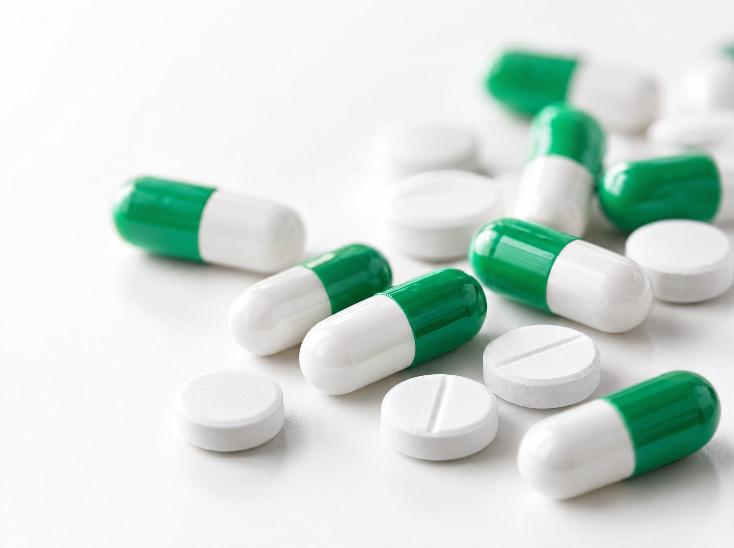 Cápsulas y tabletas de medicamentos